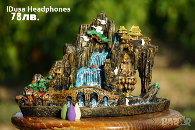 Коледен подарък - Ръчно рисувани кадила с обратен поток на дим, снимка 4 - Други стоки за дома - 51675826