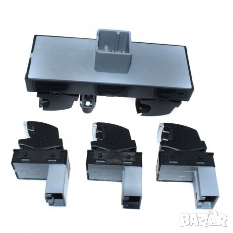Копчета бутони стъкла Хром Golf 5 6 Passat 6 7 Caddy Leon Altea Skoda, снимка 3 - Части - 32873085