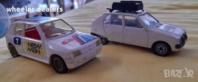 Метални колички Solido Peugeot 205 GTi Rally Car и Citroen Visa в мащаб 1/43, снимка 2 - Колекции - 38228333