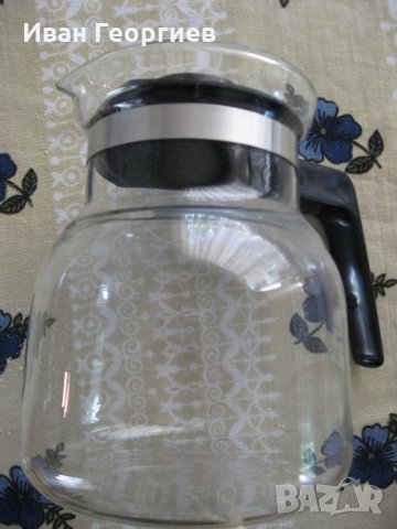 Стъклена кана, снимка 4 - Аксесоари за кухня - 33168585