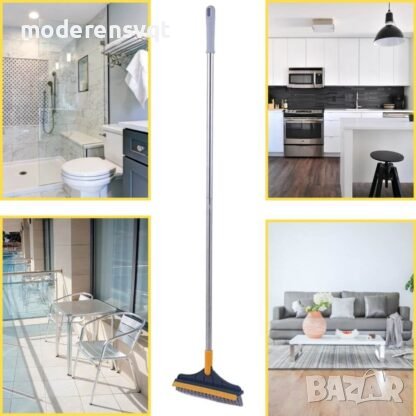 Четка за почистване 2в1 за банята и дома, снимка 6 - Мопове, кофи, четки и метли - 43385276