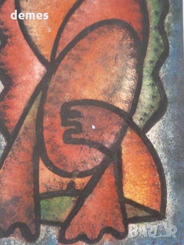  Жените на Африка-2-картина маслени бои, снимка 3 - Картини - 32930903