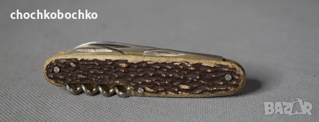 Старо Винтиж Джобно Ножче Ножка Нож ХАПО Австрия, снимка 2 - Ножове - 51971997