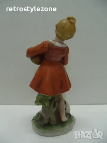 № 7795 стара порцеланова фигура   , снимка 3 - Други ценни предмети - 48395382