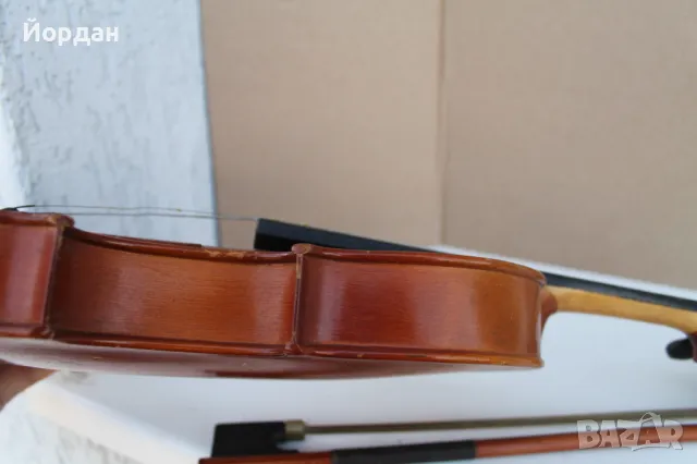 Цигулка с етикет ''Антонио Страдивариус'', снимка 14 - Струнни инструменти - 49961404