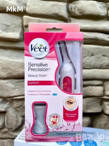 Veet Sensitive Precision Beauty Styler прецизен тример за лице и тяло, снимка 1