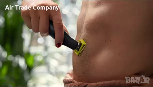 Тример за лице и тяло Philips Shaver One-Blade Pro 360 QP6552/15, черен, снимка 8 - Тримери - 52752655