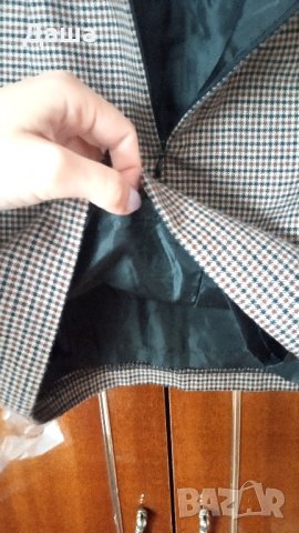 Карирана мини пола къса, снимка 8 - Поли - 28023945