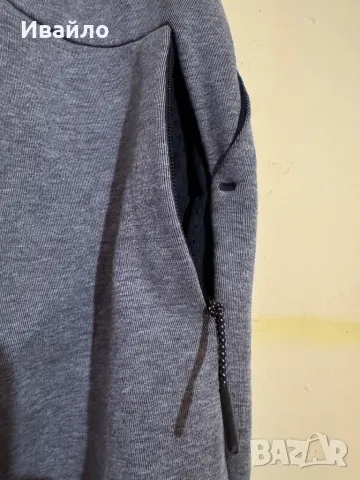 Nike Tech Fleece Cropped Pants Jogger Gray., снимка 3 - Спортни дрехи, екипи - 48605856