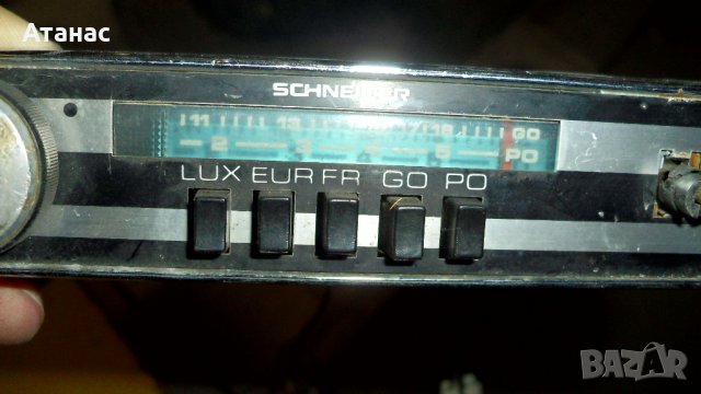 Ретро радио за кола Schneider , снимка 2 - Аксесоари и консумативи - 34983994