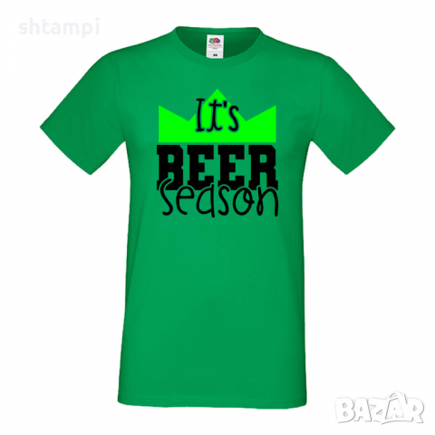 Мъжка тениска It's Beer Season 2,Бира,Бирфест,Beerfest,Подарък,Изненада,Рожден Ден, снимка 5 - Тениски - 36378343