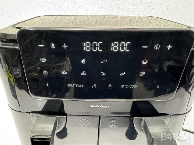 Фритюрник / Eър фрайър Silvercrest - 2600 W, снимка 2 - Фритюрници - 53092749