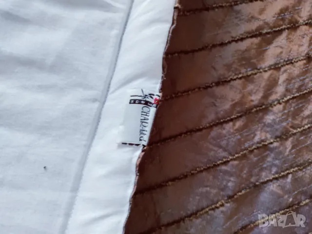 Кафяво шалте на CHAR Ltd 200/226, снимка 5 - Покривки за легло - 49815478
