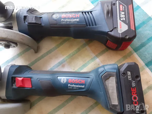 ъглошлайф бош 18 v