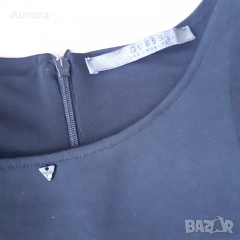 Guess стилна черна рокля, S/М, снимка 10 - Рокли - 35501511