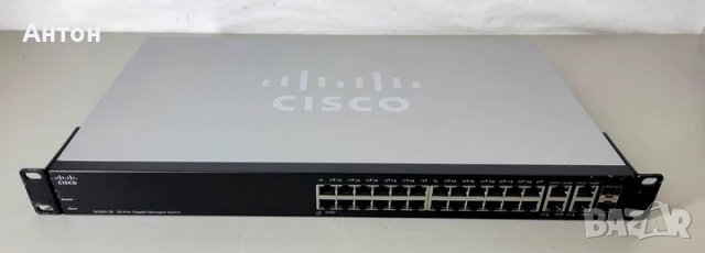 Cisco SG 300-28 28-Port Gigabit Managed Switch, снимка 5 - Суичове - 43894918