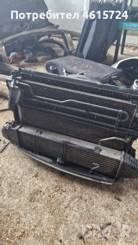 Очиларка с Радиатори Интеркулер Перки Мерцедес w204 2.2 CDI, снимка 2 - Части - 53303961