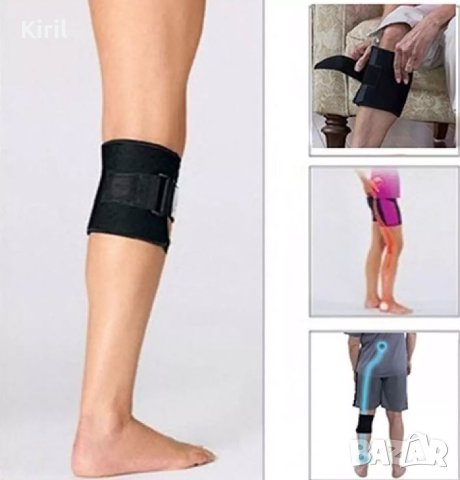 Наколенка ортеза за болки в гърба, кръста ишиаса и краката с акупресурна подложка Be Active, снимка 2 - Наколенки - 43226888