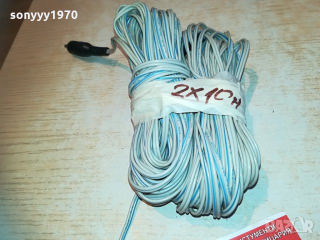 кабели за тонколони с чинчове 2х10м 0804211144, снимка 3 - Тонколони - 32471207