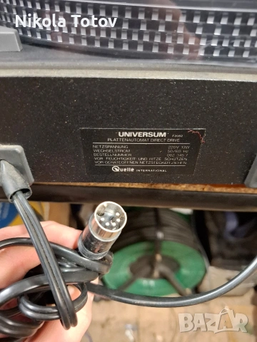 Продава се грамофон Univesum-6000. , снимка 7 - Грамофони - 53407751