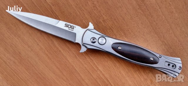 Автоматичен нож SOG NKSOG016 / Blackfield Carbon , снимка 5 - Ножове - 28113603