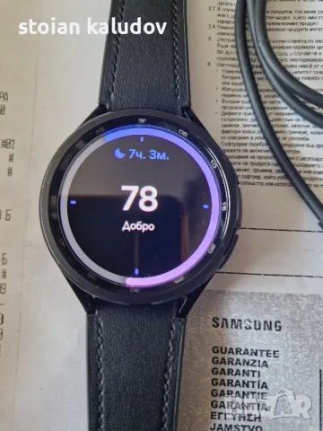Samsung galaxy watch 6 Classic-R-960-47mm.гаранция, снимка 4 - Samsung - 50218553