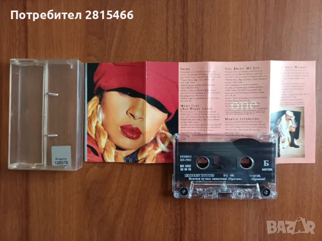 Лот 4бр. оригинални аудио касети/касетки, снимка 7 - Аудио касети - 49824021