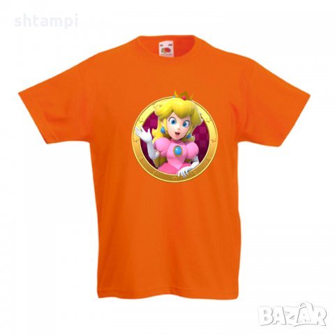 Детска тениска Супер Марио Princess Peach 2, снимка 2 - Детски тениски и потници - 33083563