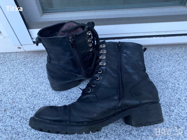 Дамски боти естествена кожа 39 номер, снимка 4 - Дамски боти - 43186047