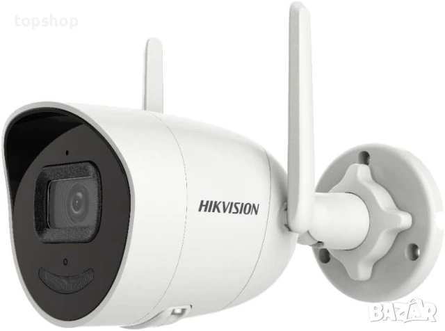 НОВА, ЗАПЕЧАТАНА IP камера HIKVISION DS-2CV2041G2-IDW(4mm)(W), Hikvision 4MP WiFi Bullet IP...