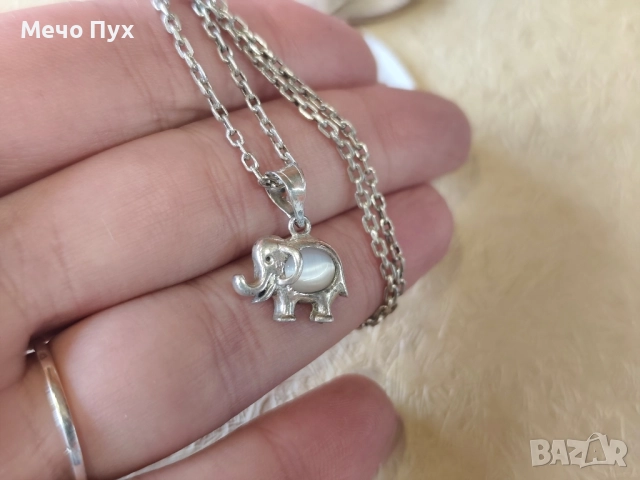 Сребърен синджир (355), снимка 4 - Колиета, медальони, синджири - 52456171