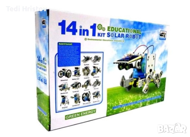 Конструктор - соларен робот 13 в 1 , снимка 7 - Конструктори - 52436660