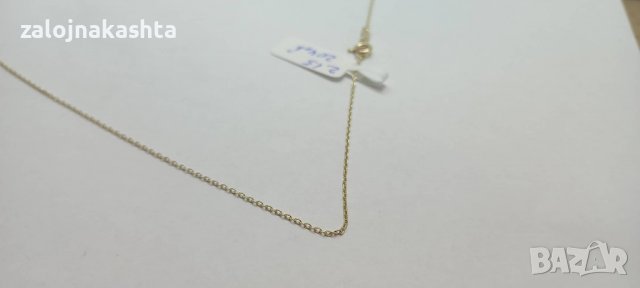 Ново Златно колие-2,15гр/14кр, снимка 4 - Колиета, медальони, синджири - 38615224