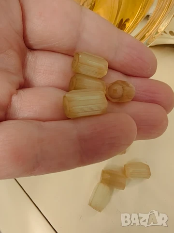 Императорски златист топаз 16 зърна Арт Деко , снимка 2 - Други - 50644370