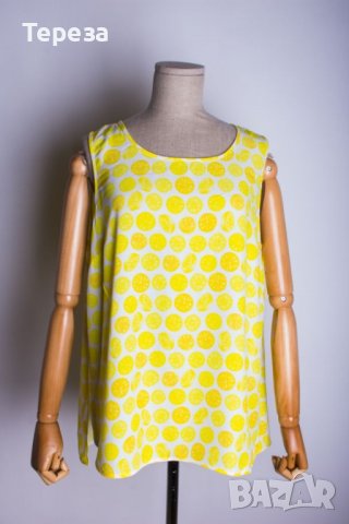 🆕 Лимонена туника на точки / XL🍋