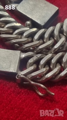 Сребърен синджир 925 проба, 119 грама , снимка 5 - Колиета, медальони, синджири - 43429795