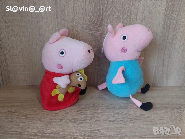 Плюшени играчки Пепа и Джордж