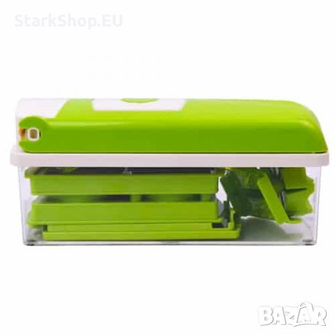 ТОП Nicer Dicer Plus Кухненско ренде 12 части и белачка кутия, снимка 4 - Други - 27104046
