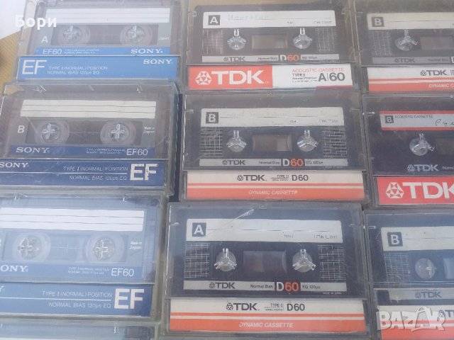 Аудио касети SONY,TDK, снимка 2 - Аудио касети - 32351219