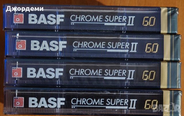 Аудио касети (аудио касета) BASF Chrome Super II 60, снимка 3 - Аудио касети - 37477580
