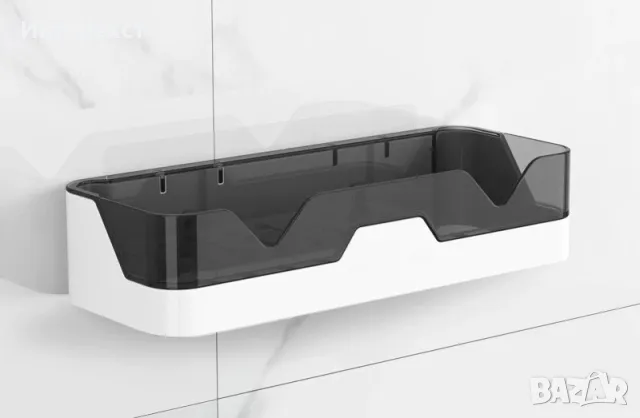 Луксозна Етажерка за Баня Без Пробиване, снимка 2 - Етажерки - 49122347