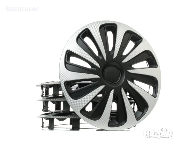 К-т тасове Тас Argo 14", 15" 14427-CALIBER CARBON SILVER BLACK/, снимка 3 - Аксесоари и консумативи - 44048634