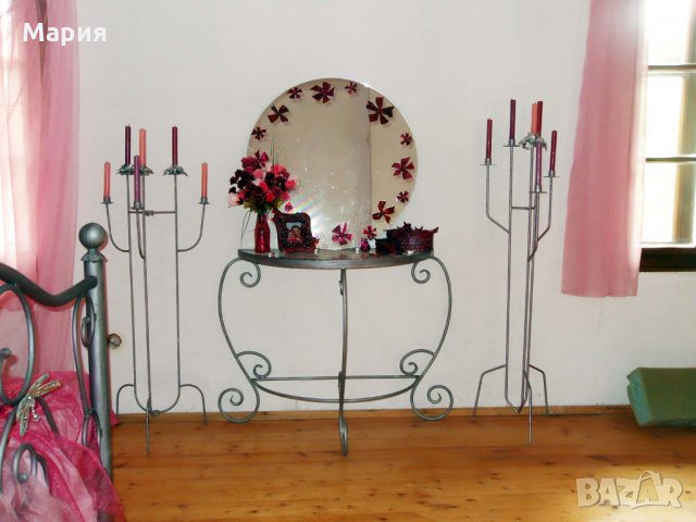 Метални свещници, снимка 7 - Тоалетки - 33273150