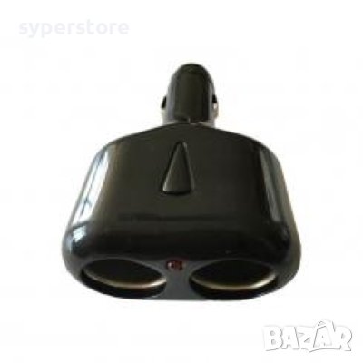 Разклонител 12V 24V за кола за запалка 2 изхода Digital One SP00679
