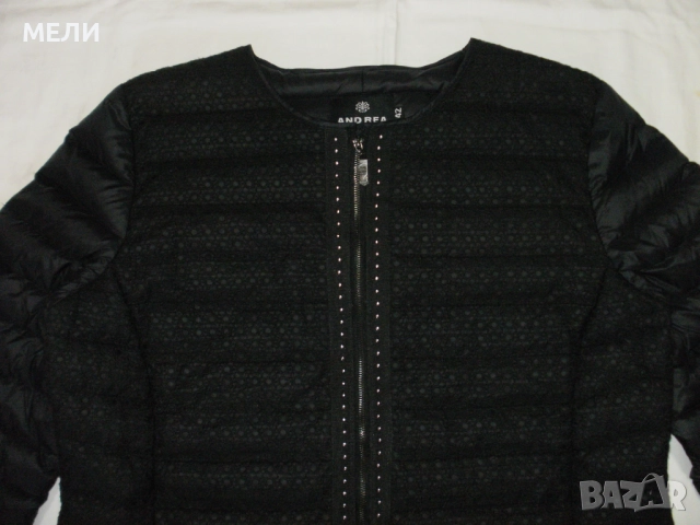 ANDREA ново преходно дамско гъши пух 42, снимка 2 - Якета - 51440059