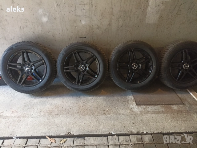 Джанти със гуми за Мерцедес оргинални нови ' Germany , снимка 10 - Гуми и джанти - 52236576