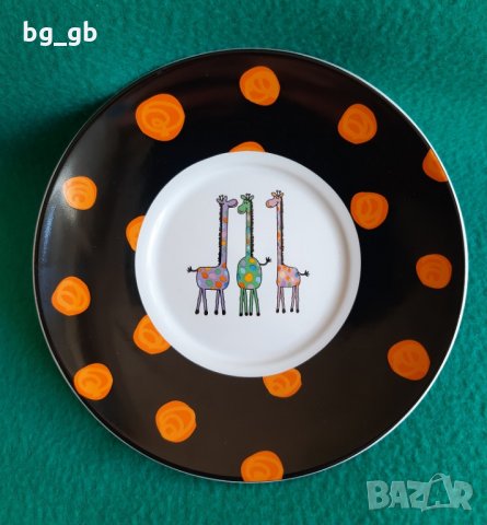 Декоративна чиния с Три жирафа - GERMANY
