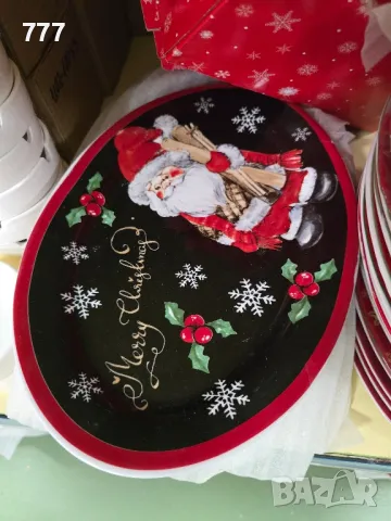 коледни чинии 