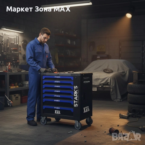 Професионална количка с Инструменти включени 258 части – пълен набор за автосервизи и майстори, снимка 5 - Други инструменти - 53461471