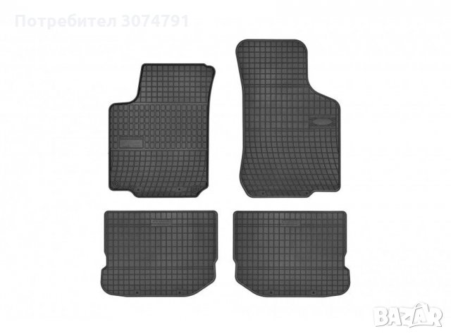 Гумени стелки Frogum за VW Golf IV Bora New Beetle/Seat/Skoda Octavia